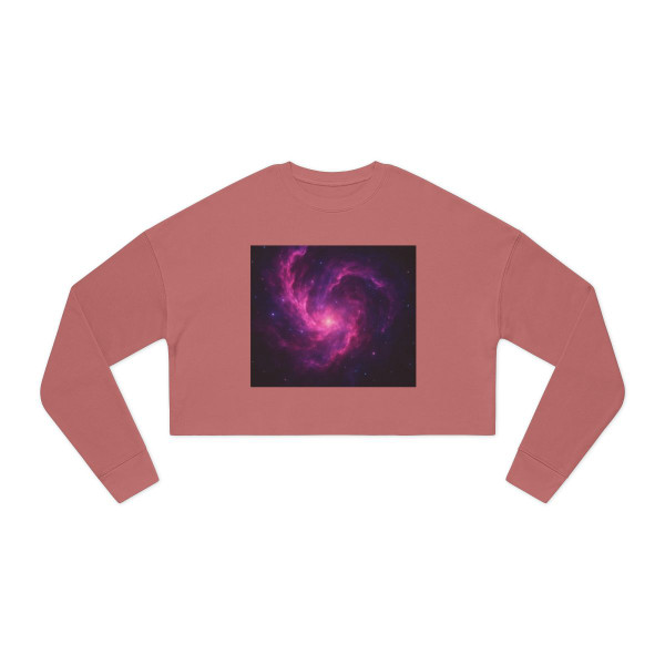 Celestial Mirage - Women's Cropped Sweatshirt