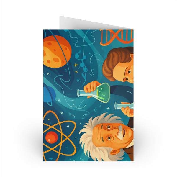 Curiosity Unleashed -  Greeting Cards (1 or 10-pcs)