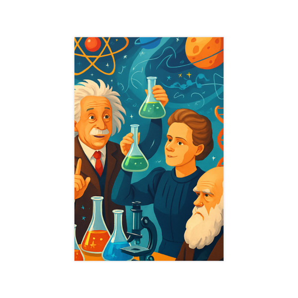 Curiosity Unleashed - Vertical and Horizontal Matte Posters