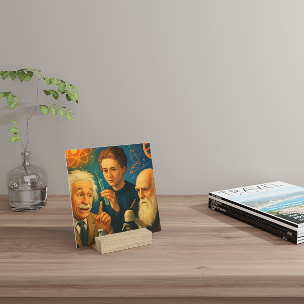 Curiosity Unleashed - Gallery Board with Stand