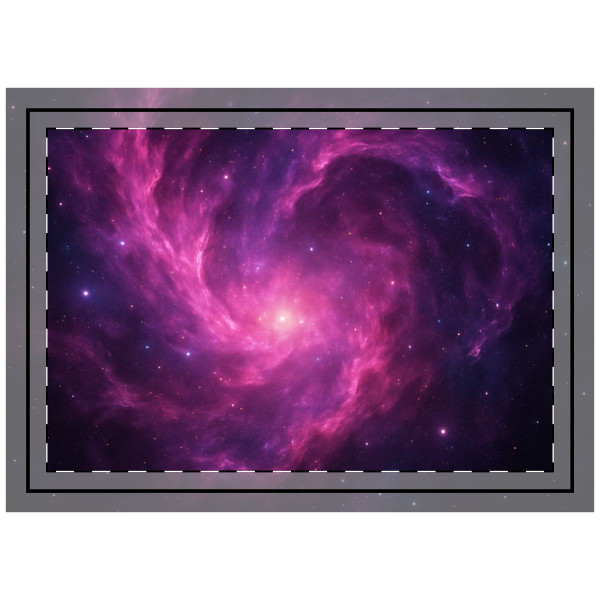 Celestial Mirage - Throw Pillow