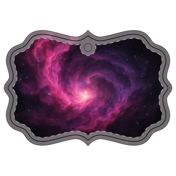 Celestial Mirage - Acrylic Ornament (Multi-depth)