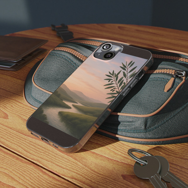 Harmony in Nature - Clear Silicone Phone Cases
