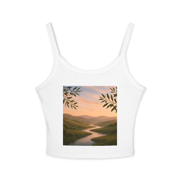 Harmony in Nature - Women's Spaghetti Strap Tank Top