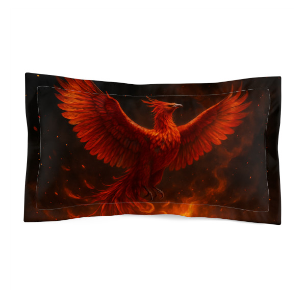 Eternal Flame Rising - Microfiber Pillow Sham