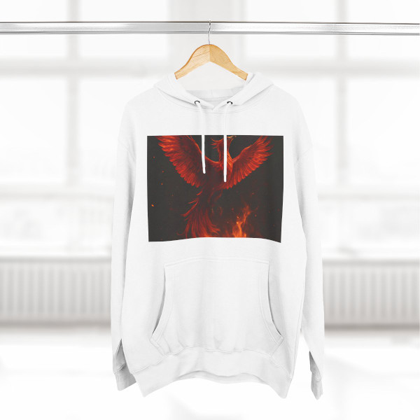 Eternal Flame Rising - Three-Panel Fleece Hoodie