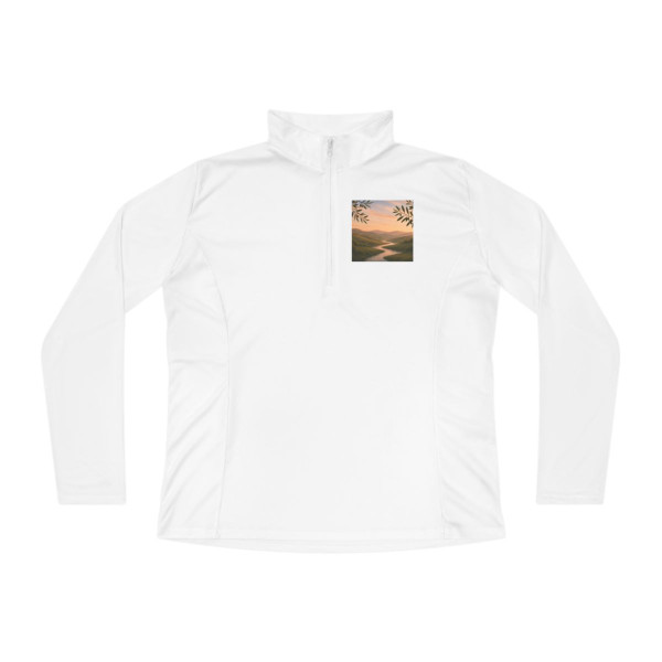 Harmony in Nature - Ladies Quarter-Zip Pullover