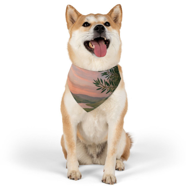 Harmony in Nature - Pet Bandana Collar