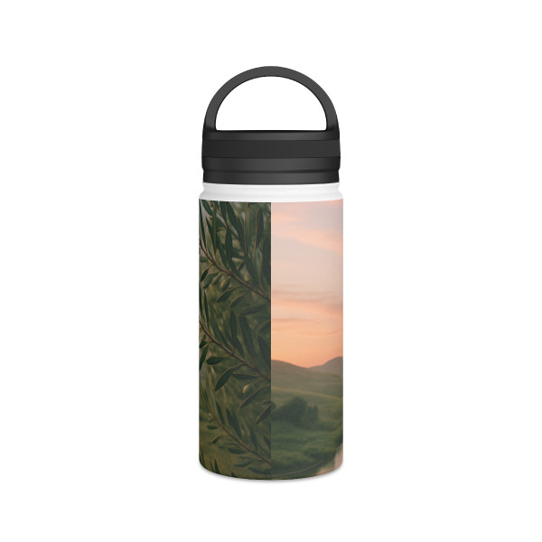 Harmony in Nature - Stainless Steel Water Bottle, Handle Lid