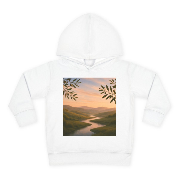 Harmony in Nature - Toddler Pullover Fleece Hoodie