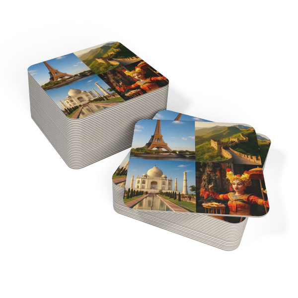 Timeless Journeys - Coasters (50, 100 pcs)