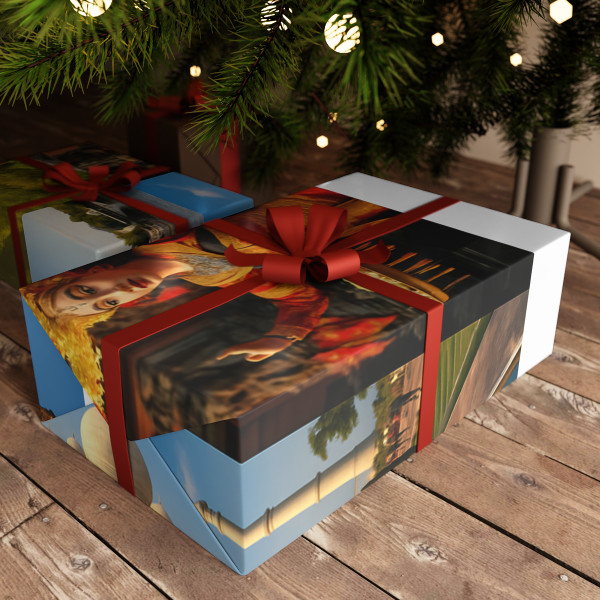 Timeless Journeys - Gift Wrapping Paper Sheets, 1pc