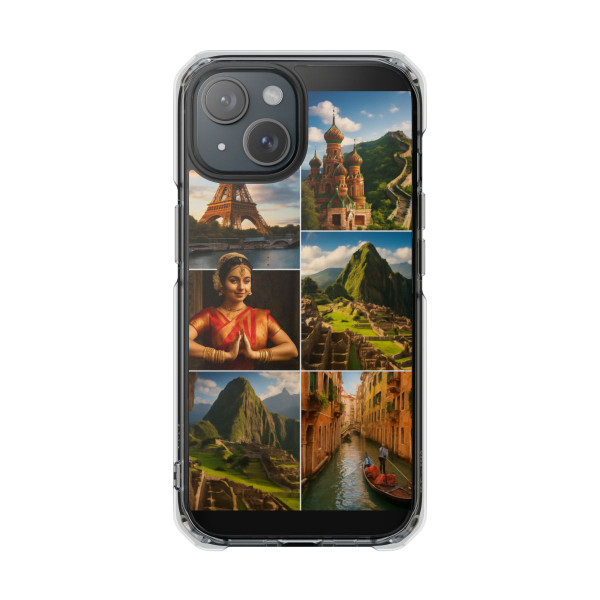 Timeless Journeys - Magnetic Clear Impact Cases