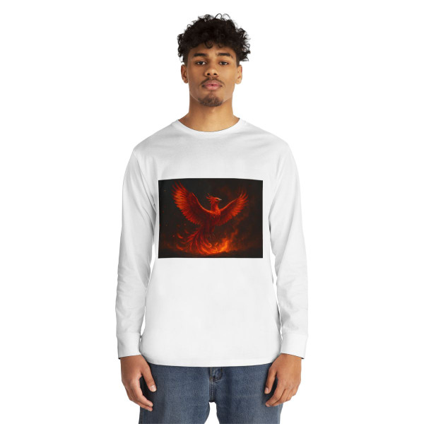 Eternal Flame Rising - Long Sleeve Crewneck Tee