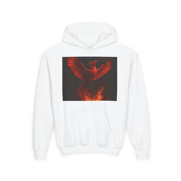 Eternal Flame Rising - Youth Heavy Blend Hooded Sweatshirt
