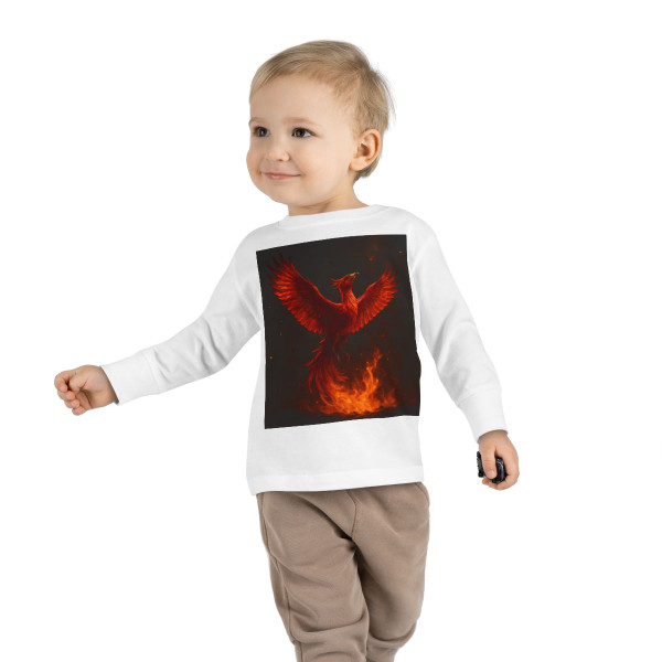 Eternal Flame Rising - Toddler Long Sleeve Tee