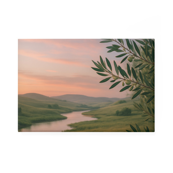 Harmony in Nature - Button Magnet, Rectangle (1 & 10 pcs)