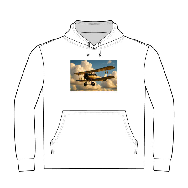 Soaring Above Clouds - Unisex Heavyweight Pullover Hoodie