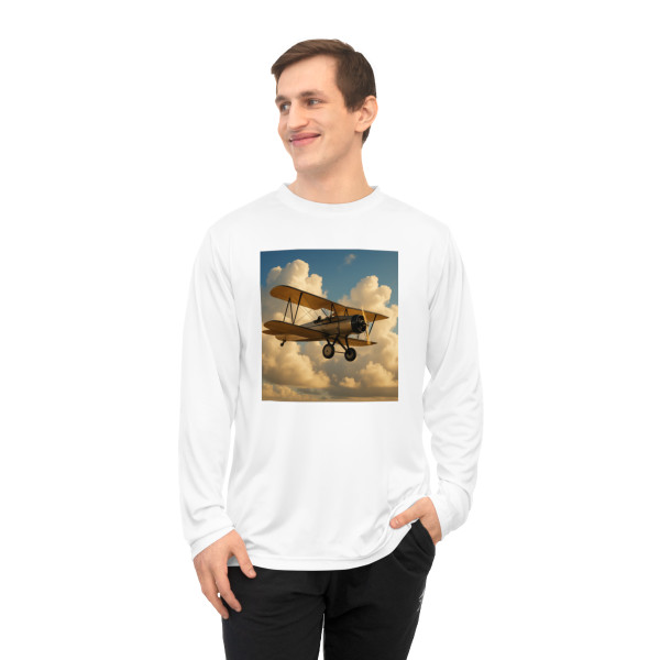 Soaring Above Clouds - Unisex Performance Long Sleeve Shirt
