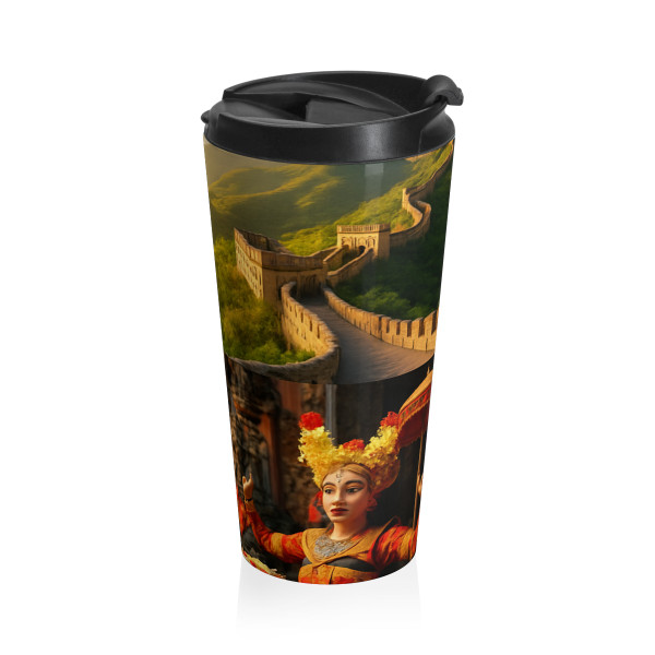 Timeless Journeys - Stainless Steel Travel Mug