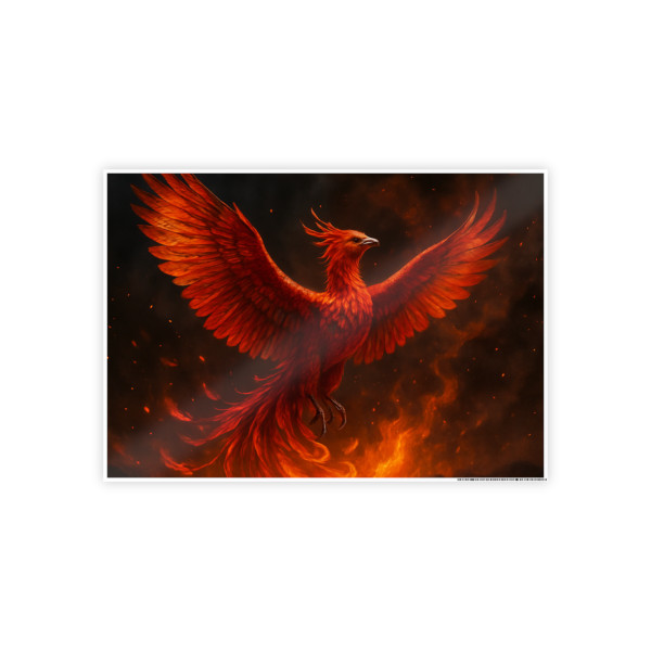 Eternal Flame Rising - Gloss Posters