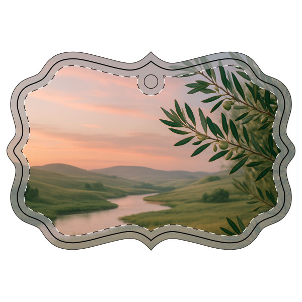Harmony in Nature - Acrylic Ornament (Multi-depth)