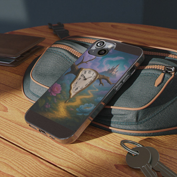 Eternal Dreamscape - Clear Silicone Phone Cases