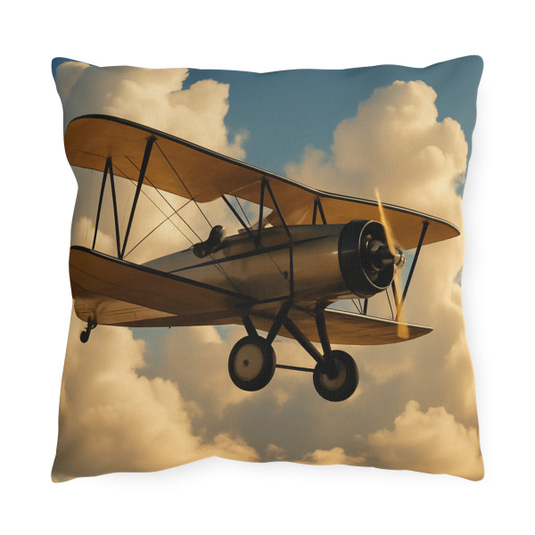 Soaring Above Clouds - Outdoor Pillows