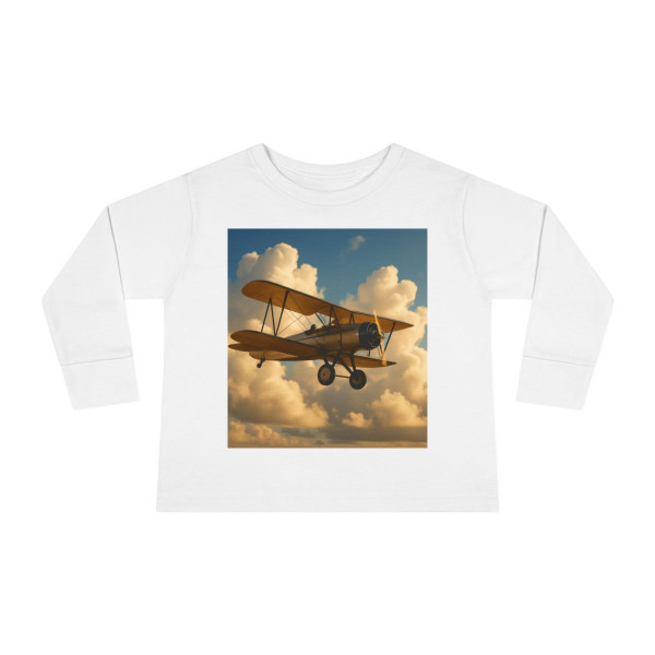 Soaring Above Clouds - Toddler Long Sleeve Tee