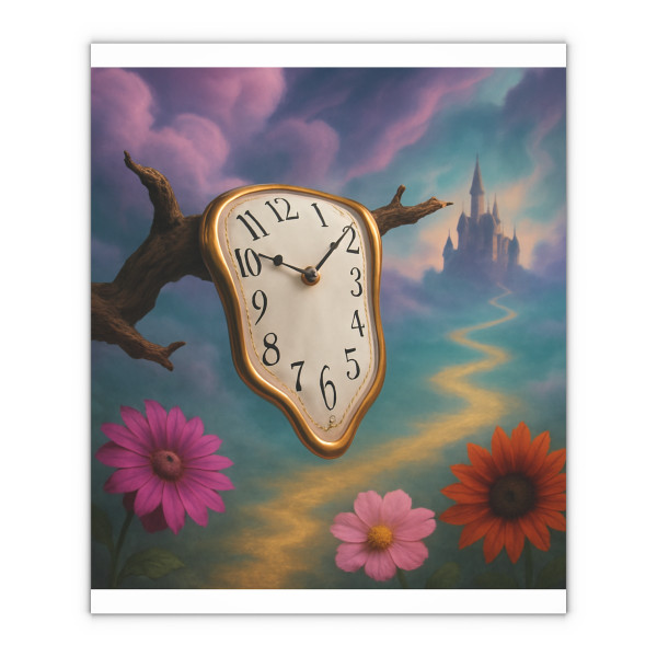 Eternal Dreamscape - Gift Wrapping Paper Sheets, 1pc