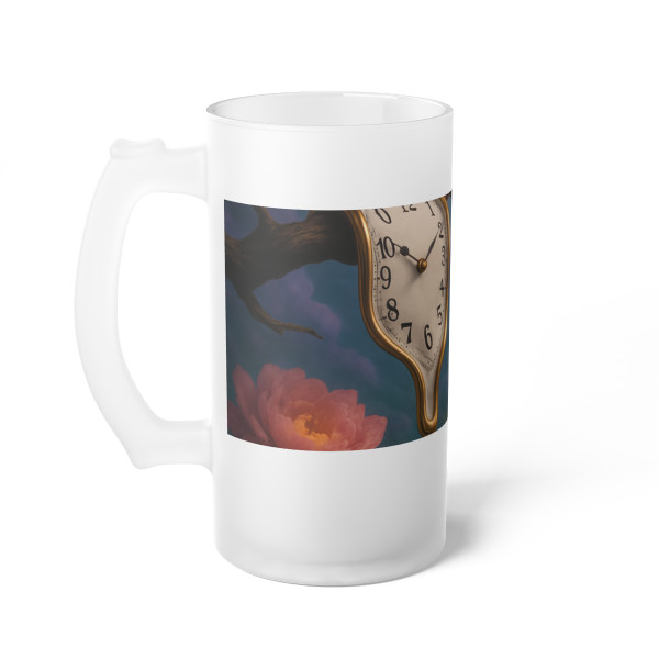 Eternal Dreamscape - Frosted Glass Beer Mug