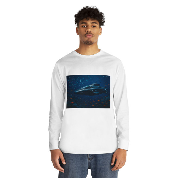 Deep Sea Voyager - Long Sleeve Crewneck Tee