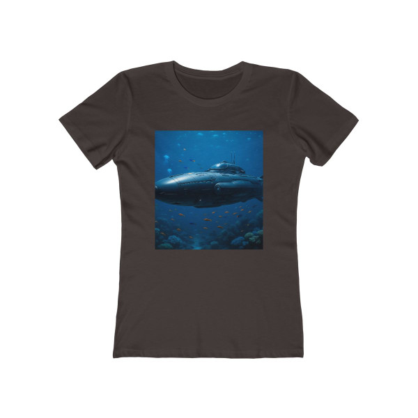 Deep Sea Voyager - The Boyfriend Tee for Women