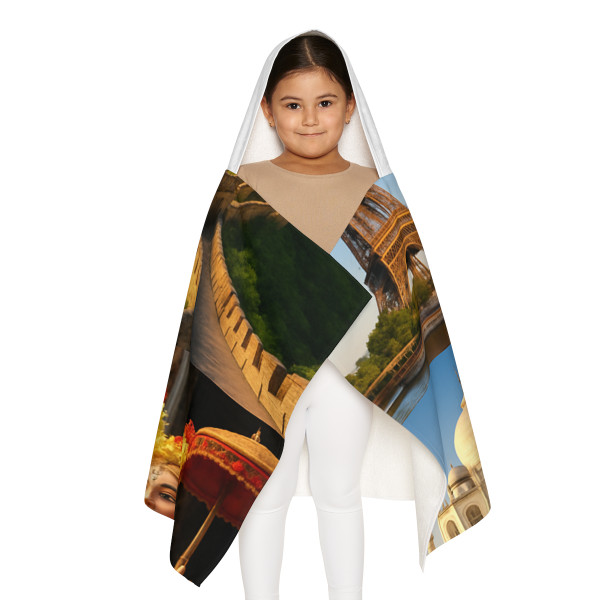 Timeless Journeys - Youth Hooded Towel