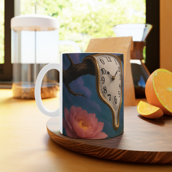 Eternal Dreamscape - White Ceramic Mug, 11oz and 15oz