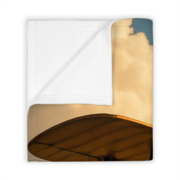 Soaring Above Clouds - Throw Blanket