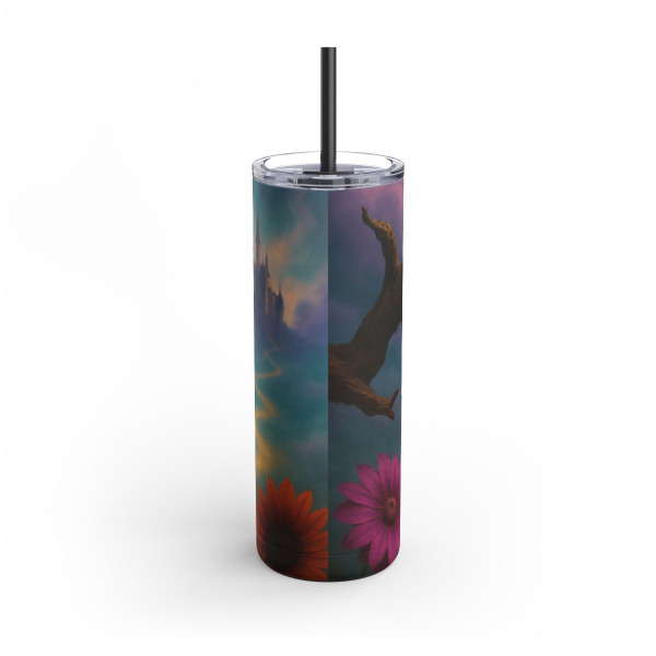 Eternal Dreamscape - Maars Maker Skinny Matte Tumbler, 20oz