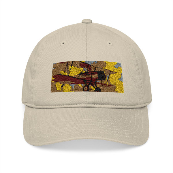 Soaring Above Clouds - Organic Baseball Cap (Embroidery)