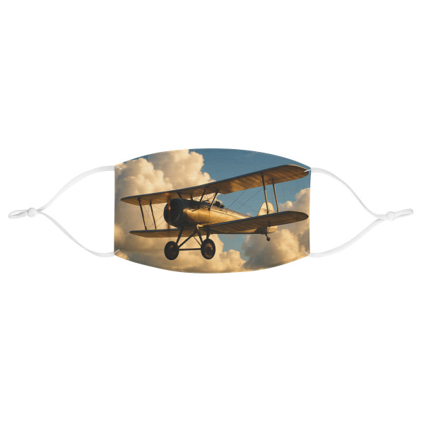 Soaring Above Clouds - Fabric Face Mask