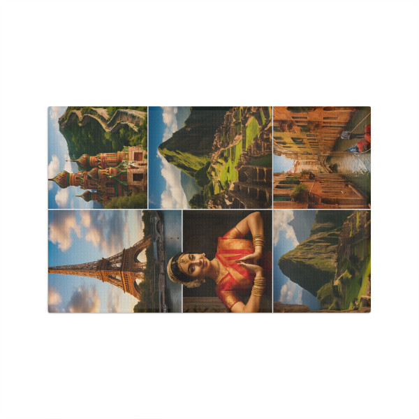 Timeless Journeys - Microfiber Tea Towel