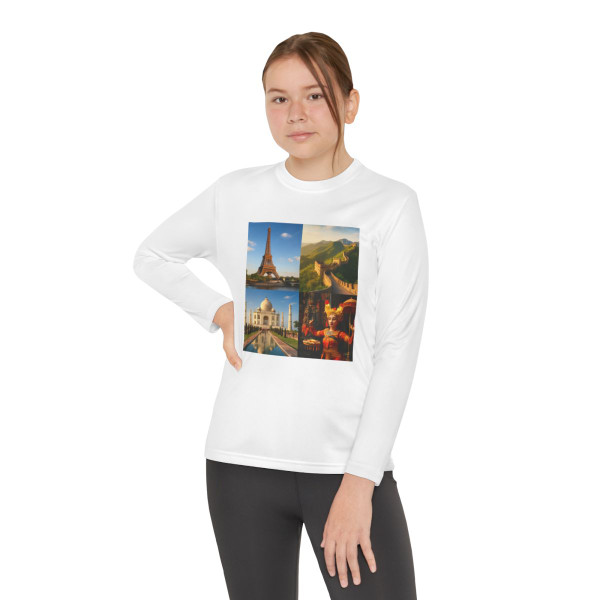 Timeless Journeys - Youth Long Sleeve Competitor Tee