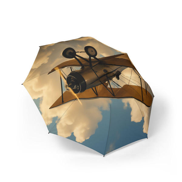 Soaring Above Clouds - Semi-Automatic Foldable Umbrella
