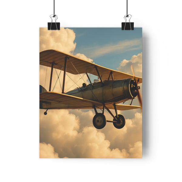 Soaring Above Clouds - Paper Poster