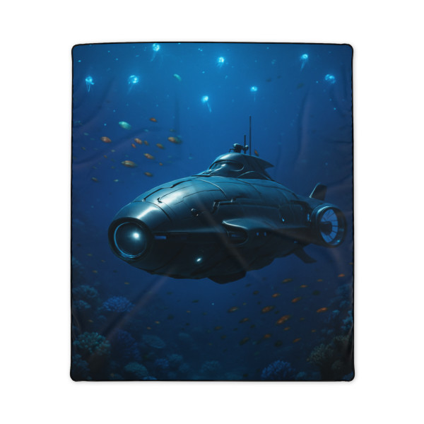 Deep Sea Voyager - Polyester Blanket