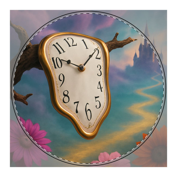 Eternal Dreamscape - PU Leather Mouse Mat