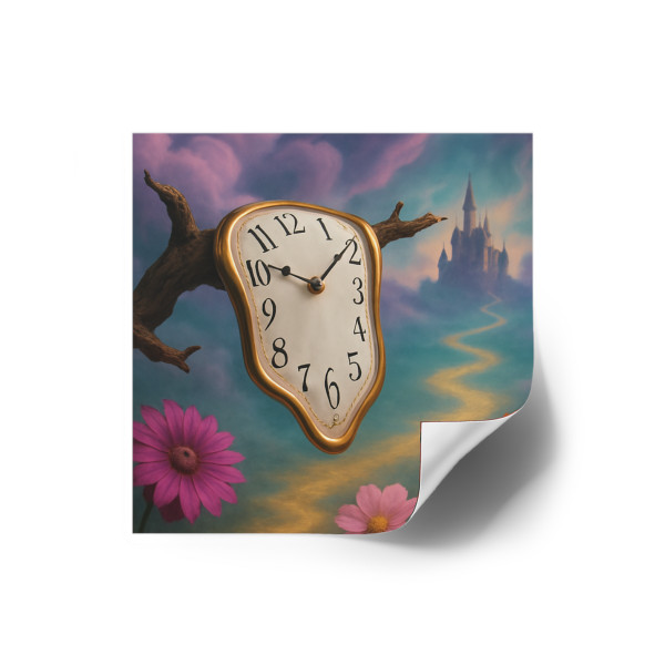 Eternal Dreamscape - Laminate Stickers, Square