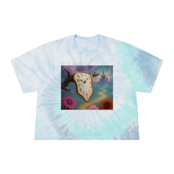 Eternal Dreamscape - Women's Tie-Dye Crop Tee