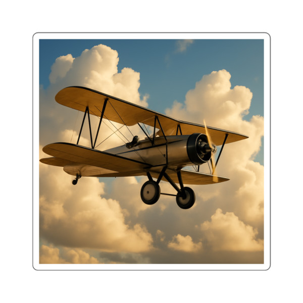Soaring Above Clouds - Square Stickers
