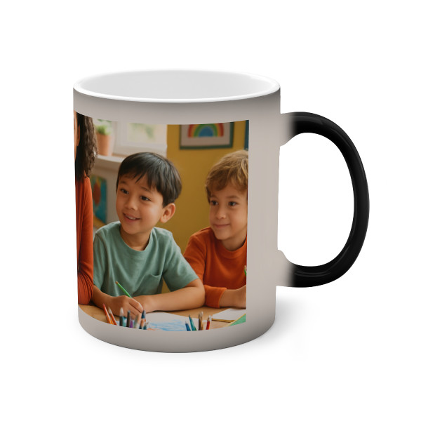 Nurturing Young Minds - Color-Changing Mug, 11oz