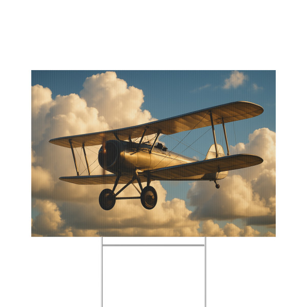 Soaring Above Clouds - Lawn Sign